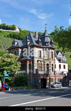 Alte Stadt Villa, Bernkastel-Kues, Mosel River, Rheinland-Pfalz, Deutschland, Europa Stockfoto
