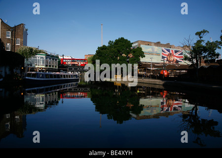 Regent es Canal in Camden Lock, Camden Town, London, UK Stockfoto