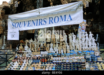 Souvenir stehen, Rom, Latium, Italien, Europa Stockfoto