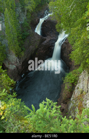 DES TEUFELS WASSERKOCHER AUF DEM BRULE FLUSS Stockfoto