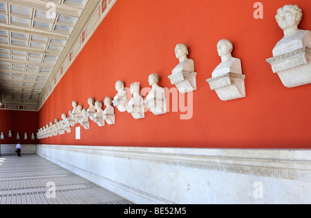 Hall Of Fame in Theresienhoehe in München, Upper Bavaria, Bayern, Deutschland, Europa Stockfoto