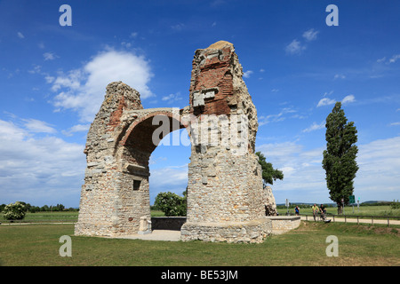 Heidentor Tor, Petronell-Carnuntum, Niederösterreich, Österreich, Europa Stockfoto