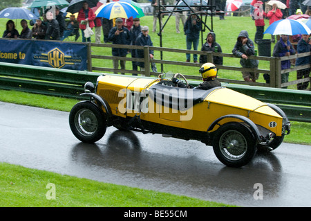 Prescott Hill Climb August 2009 Riley Falcon1496cc 1936 Spezial Stockfoto