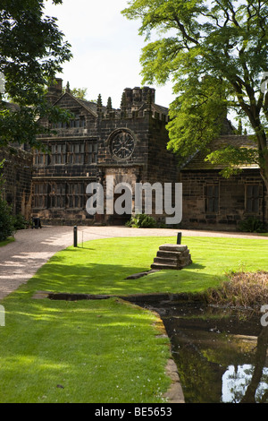 Großbritannien, England, Yorkshire, Keighley, East Riddlesden Hall, Herrenhaus aus dem 17. Jahrhundert Stockfoto