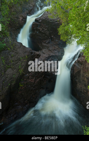 DES TEUFELS WASSERKOCHER AUF DEM BRULE FLUSS Stockfoto