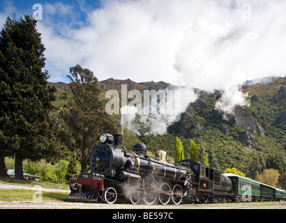 Die Kingston Flyer, Lake Wakatipu, Südinsel, Neuseeland Stockfoto