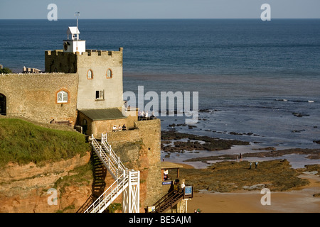 England Devon Sidmouth Connaught Gärten Suche & Jakobs Strand Stockfoto