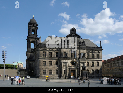 Ständehaus, Nachlässe, Schlossplatz-Platz, Dresden, Sachsen, Deutschland, Europa-Haus Stockfoto