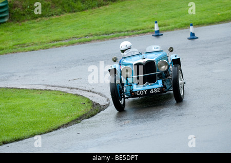 Prescott Hill Climb August 2009 Riley 9 neun 1087cc 1937 Spezial Stockfoto