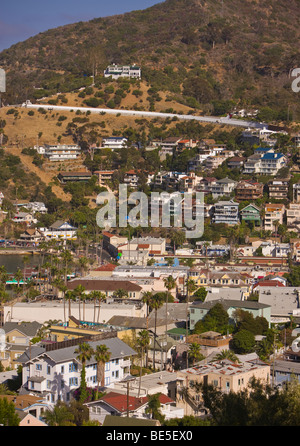 AVALON, Kalifornien, USA - Stadt von Avalon auf Santa Catalina Island Stockfoto