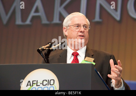 National Education Association Präsident Dennis Van Roekel Stockfoto