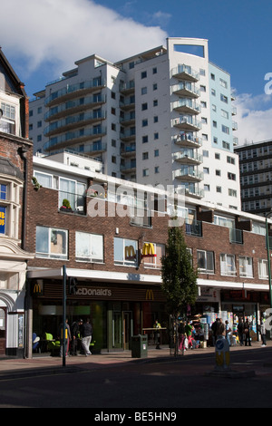 Ilford Höhenstraße Ortszentrum Essex England uk gb Stockfoto