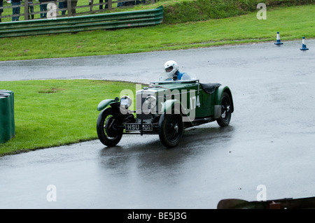 Prescott Hill Climb August 2009 Frazer Nash Sports 1496cc 1935 Spezial Stockfoto