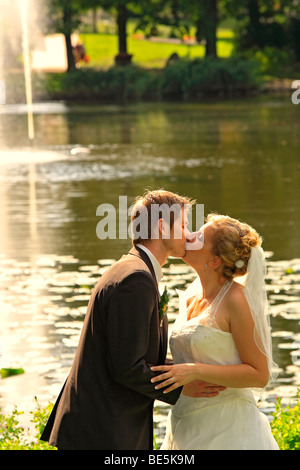 Brautpaar Stockfoto