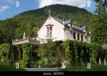 Marmorschloessl, Marmor-Palast, in den Park der Kaiservilla, Kaiservilla, Bad Ischl, Salzkammergut Bereich, obere österreichische Stockfoto