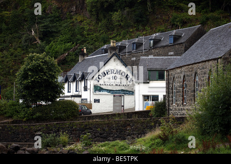 Tobermory Destillerie auf der Isle of Mull Stockfoto