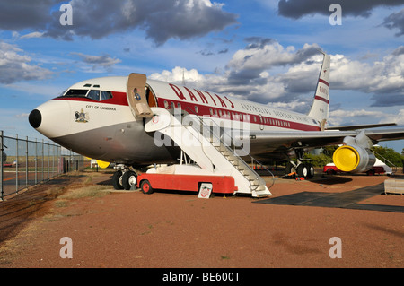 Boeing 707 bei Qantas Founders Museum, Longreach, Queensland Outback, Australien Stockfoto