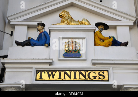 Twinings-Shop in The Strand, London, England, UK Stockfoto