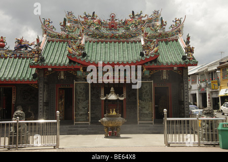 Chinesischen Hong San-Si-Tempel in Kuching, Sarawak, Borneo, Malaysia, Südost-Asien Stockfoto