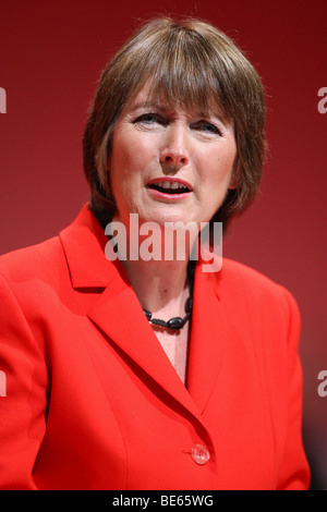 HARRIET HARMAN stellvertretender LABOUR LEADER 24. September 2008 MANCHESTER Stadtzentrum von MANCHESTER ENGLAND Stockfoto