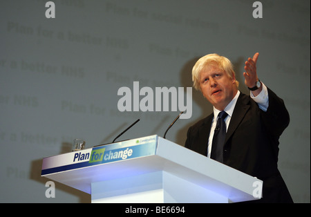 BORIS JOHNSON, Bürgermeister von LONDON 28. September 2008 der ICC BIRMINGHAM ENGLAND Stockfoto