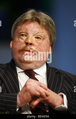 SIMON WESTON Falkland KRIEGSOPFER 28. September 2008 der ICC BIRMINGHAM ENGLAND Stockfoto