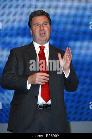 OLIVER LETWIN MP konservative POLIC 1. Oktober 2008 Vorstandsvorsitzender die ICC BIRMINGHAM ENGLAND Stockfoto