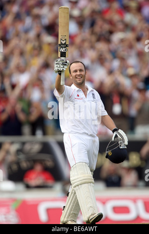 JONATHAN TROTT feiert seinen 5. Asche Testspiel der BRIT OVAL LONDON ENGLAND 22. August 2009 Stockfoto