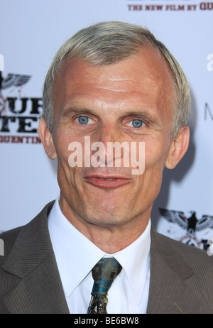 RICHARD SAMMEL INGLOURIOUS BASTERDS LOS ANGELES PREMIERE HOLLYWOOD LOS ANGELES CA USA 10. August 2009 Stockfoto