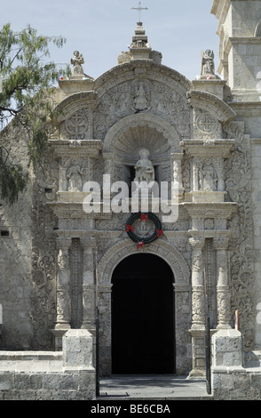 Iglesia San Juan Batista, Yanahuara, Arequipa, Peru Stockfoto