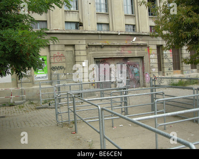 Berghain/Panorama Bar Nachtclub in der Nähe von Berlin Ostbahnhof Station in Berlin, Deutschland Stockfoto