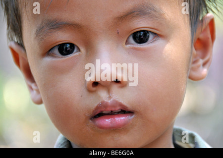 Junge, Kambodscha, Asien Stockfoto