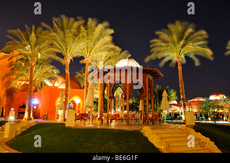 Pavillon im Grand Resort Hotel, Hurghada, Ägypten, Afrika Stockfoto