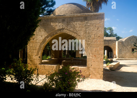 Hof und Garten Ayia Napa Kloster Ayia Napa Zypern Stockfoto