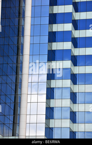 Glas-Fassade des Allianz, High-Rise building, Central Business District, Sydney, New South Wales, Australien Stockfoto