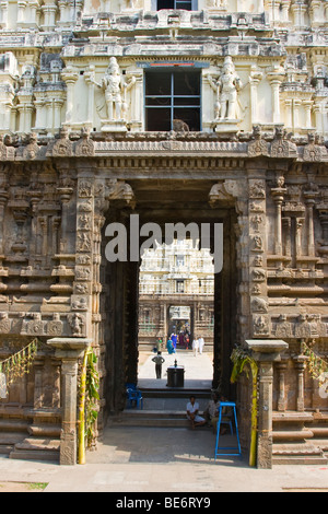 Sri Jalagandeeswarar Tempel in Vellore Fort in Vellore, Indien Stockfoto