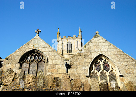 Pfarrkirche St. Ives Stockfoto