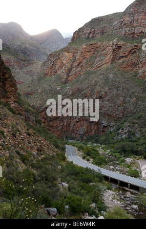 Meiringspoort Pass Swartberg Mountains, in der Nähe von Oudtshoorn, Südafrika Stockfoto