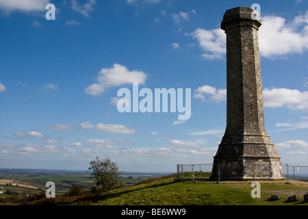 Hardys Denkmal anzeigen Dorset England uk gb Stockfoto