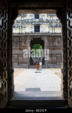 Sri Jalagandeeswarar Tempel in Vellore Fort in Vellore, Indien Stockfoto