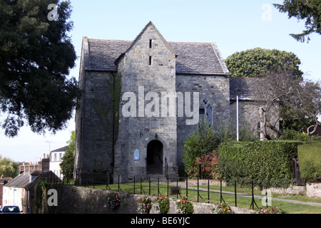 Kirche St. Martin in Wareham, Dorset, im Inneren befindet sich das Bildnis des T. E. Lawrence (Lawrence von Arabien). Stockfoto