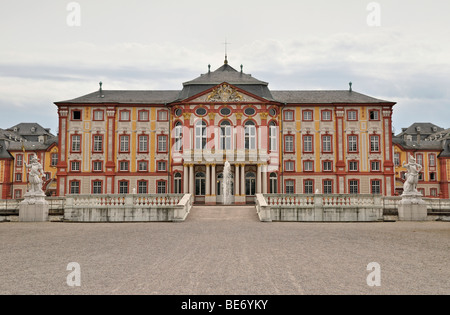 Schloss Bruchsal Palace, fürstbischöflichen Residenz, Bruchsal, Baden-Württemberg, Deutschland, Europa Stockfoto