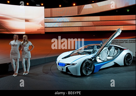 BMW VISION Efficient Dynamics Turbo Diesel-Plug-in Hybrid-Konzept Frankfurt Motor Show 2009 Stockfoto