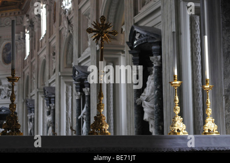 Lateranbasilika, Basilica di San Giovanni in Laterano, Altstadt, Rom, Italien, Europa Stockfoto