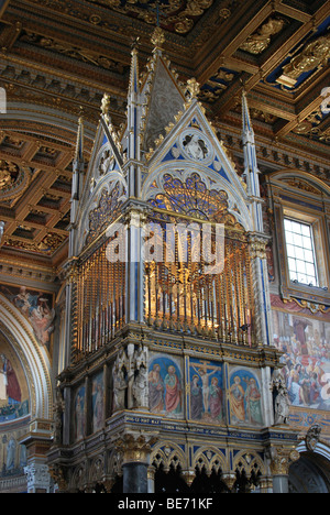 Altar, Lateranbasilika, Basilica di San Giovanni in Laterano, Altstadt, Rom, Italien, Europa Stockfoto