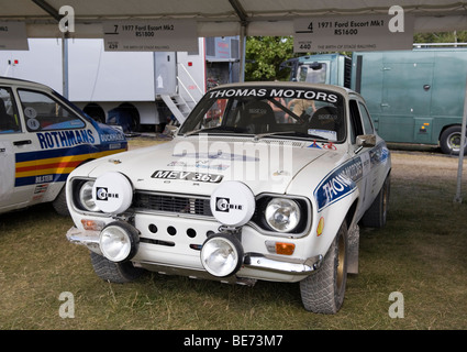 Thomas Motoren 1975 Ford Escort RS1600 beim Goodwood Festival of Speed Stockfoto