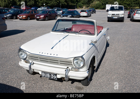 Triumph Herald Cabrio Stockfoto