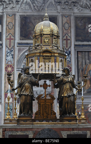 Basilika Santa Maria Maggiore, historisches Stadtzentrum, Rom, Italien, Europa Stockfoto