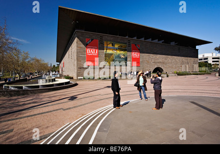 Melbourne Sehenswürdigkeiten / der National Gallery of Victoria in Melbourne Victoria Australien. Stockfoto