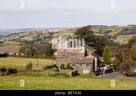 Großbritannien, England, Yorkshire, Oxenhhope und Worth Valley bilden West Croft Head Stockfoto